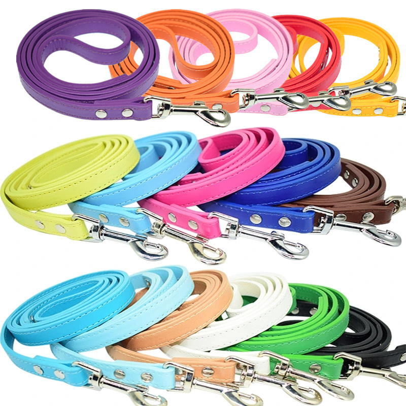 Retractable Dog Leash - Leather Dog Leash Pet Cães Trelas