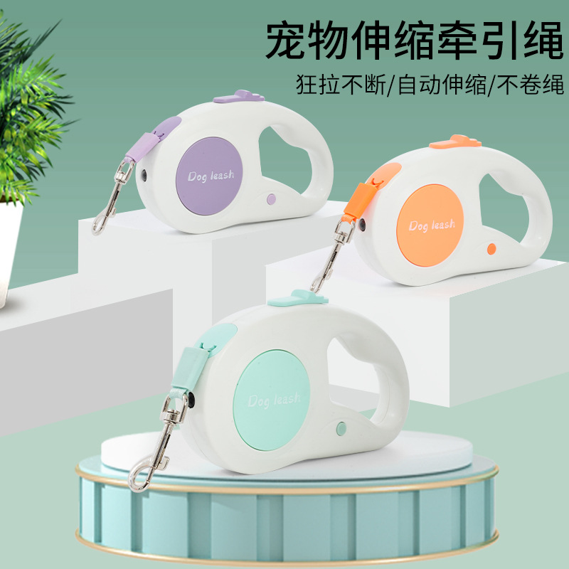 Coleira Retrátil para Cães Gra - Retractable Dog Leash avaliação e preço