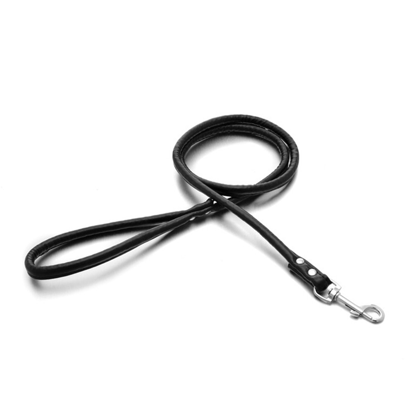 Coleira longa e lisa de couro  - Retractable Dog Leash avaliação e preço