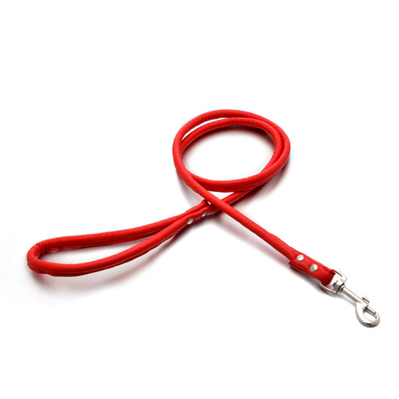 Coleira longa e lisa de couro  - Retractable Dog Leash avaliação e preço