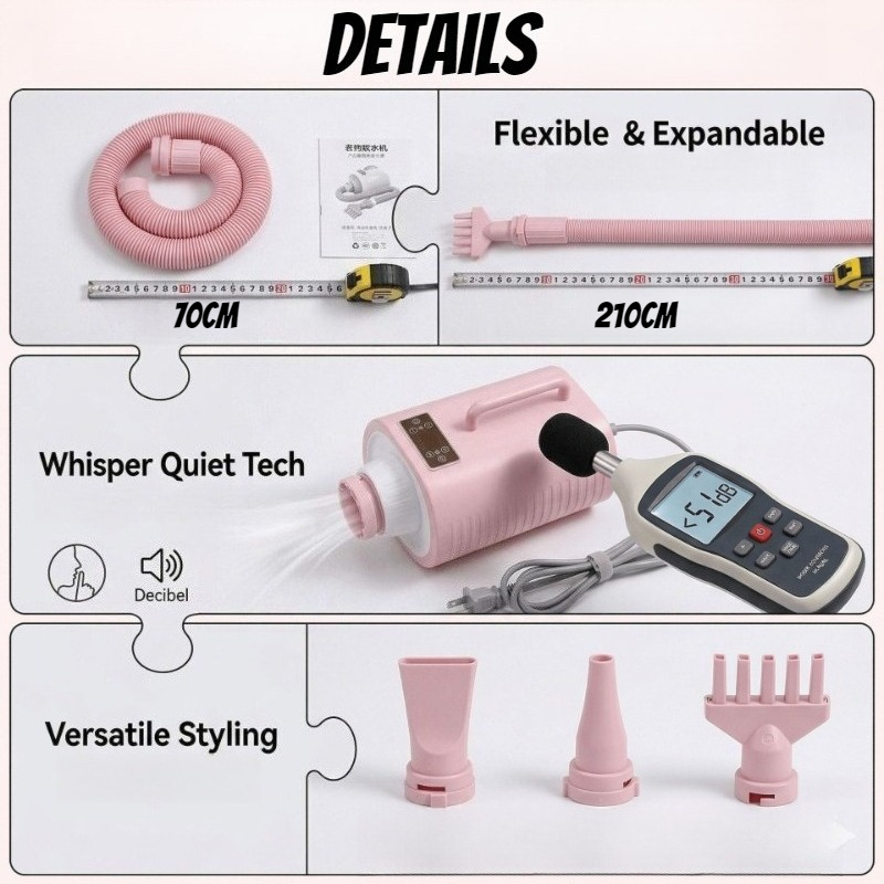 Secador de Pelos para Cães Pro - Pet Supplies And More avaliação e preço