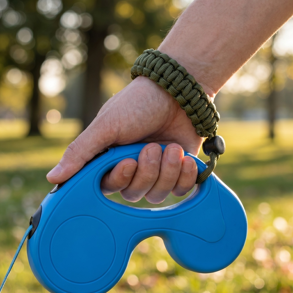 Coleira de Cachorro com Alça d - Retractable Dog Leash avaliação e preço